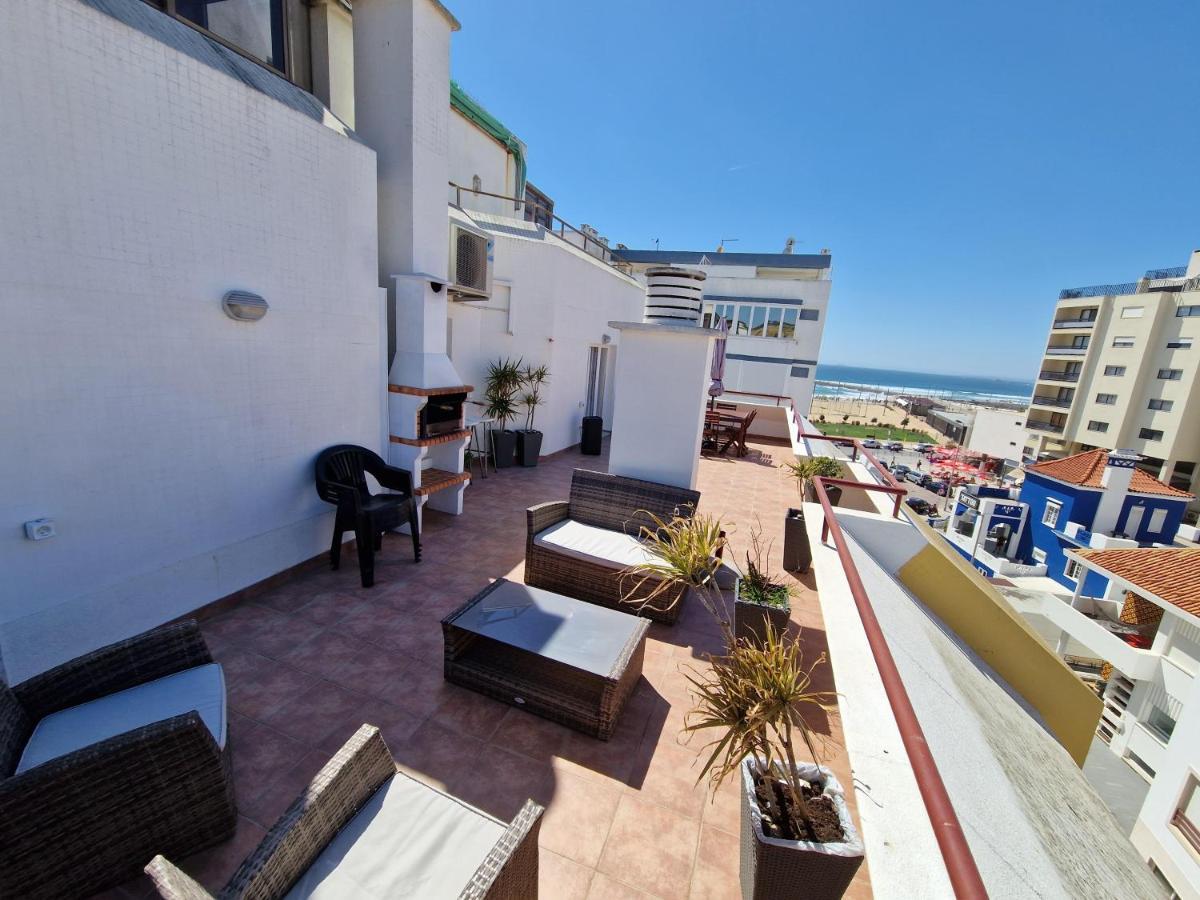Amazing Terrace Costa Da Caparica Apartment Bagian luar foto